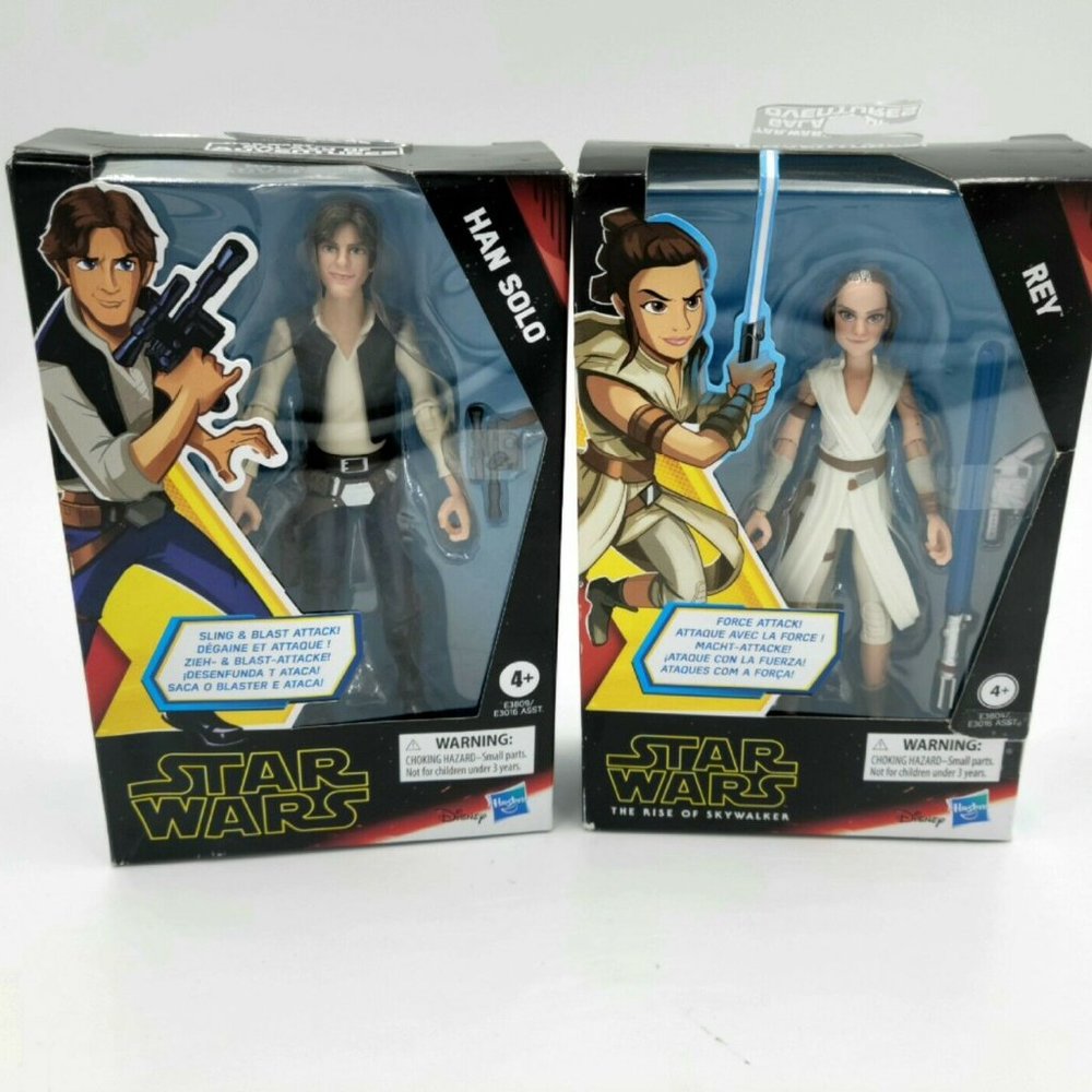 Star Wars Galaxy of Adventures Han Solo 5 Inch Action Figure Hasbro E3800/E3016